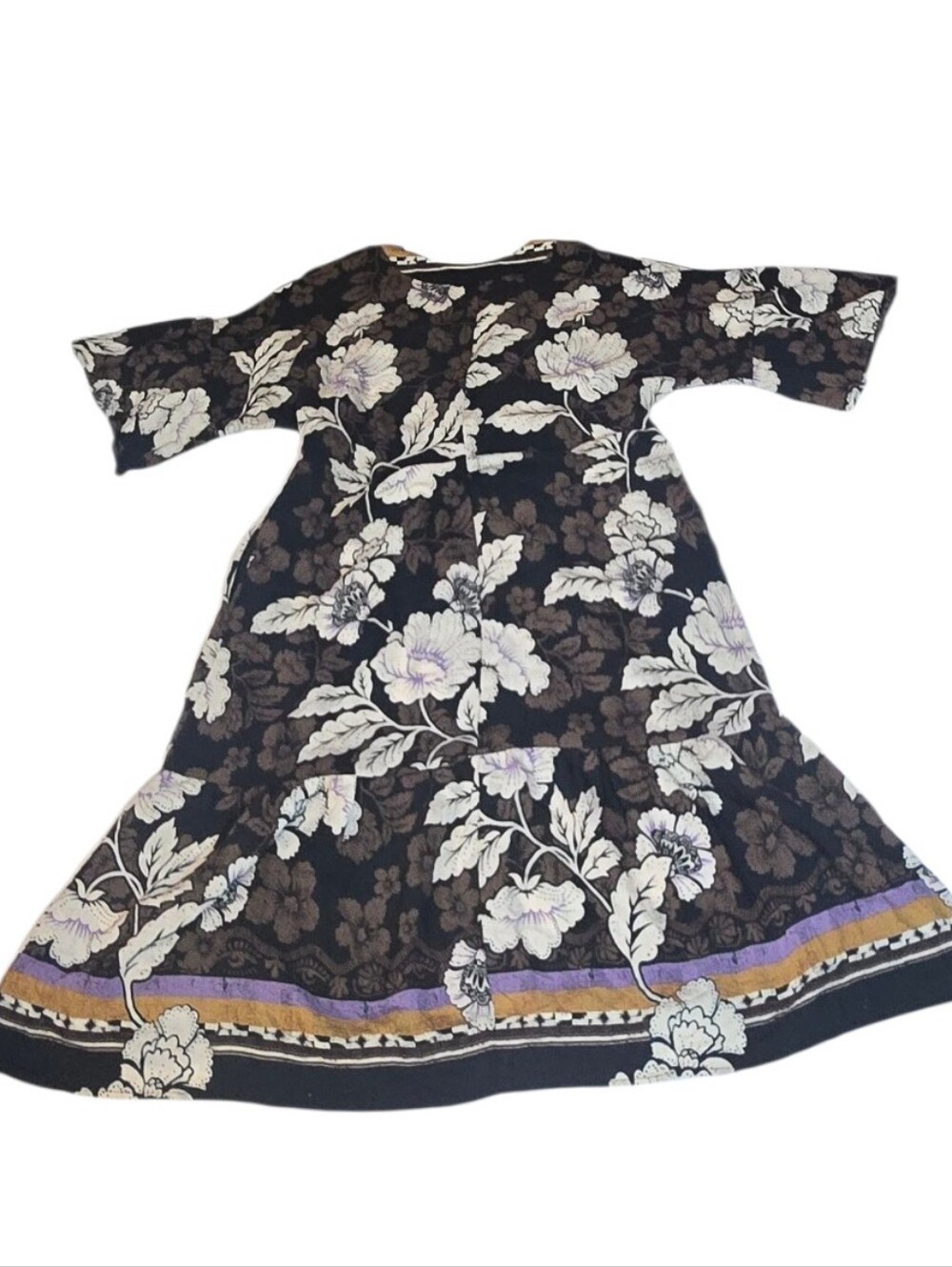 Floral Causal Midi Summer Dress - Picture 5 of 5